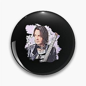 Rick Springfield Purple Music Notes Pin