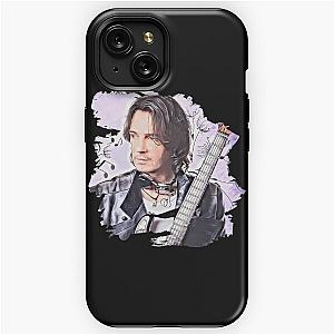 Rick Springfield Purple Music Notes iPhone Tough Case