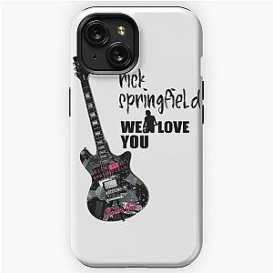 rick springfield sticker iPhone Tough Case