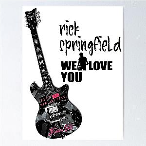 rick springfield sticker Poster