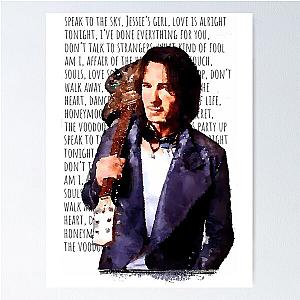 Rick Springfield Song Titles Poster