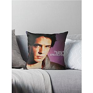 The best of rick springfield Throw Pillow