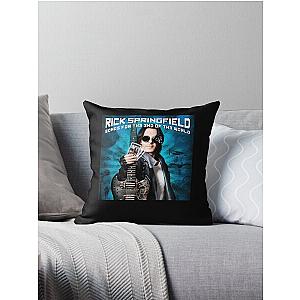 Rick Springfield songs for the end of the world Throw Pillow