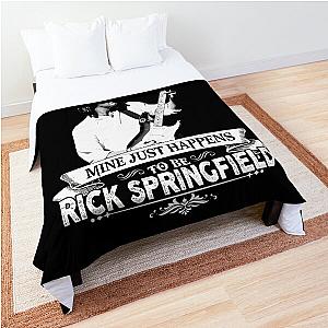 Everybody Has An Addiction Mine Just Happens Rick Springfield For Man For Boys Birthday Gift Love Comforter