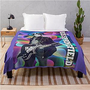 RICK SPRINGFIELD cute T shirt Throw Blanket