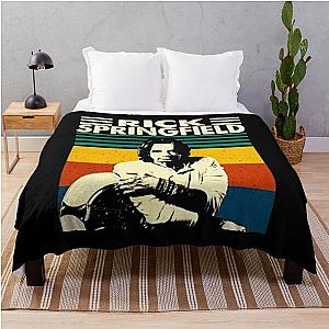 Rick Springfield Throw Blanket