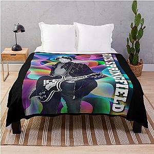 RICK SPRINGFIELD cute Throw Blanket