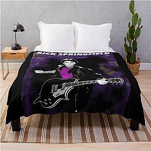 Rick Springfield Tribute Throw Blanket