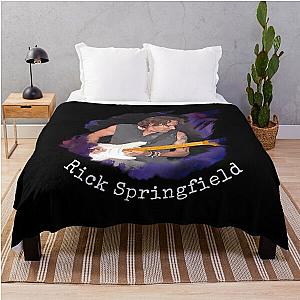 Rick Springfield Live Throw Blanket