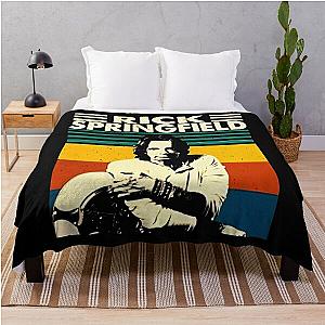 Rick Springfield Throw Blanket