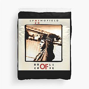 Rick Springfield rock of life Duvet Cover