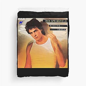 Rick Springfield missing shots unreleased Duvet Cover