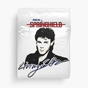 Rick Springfield 1983 Living in OZ Vintage 80s Duvet Cover