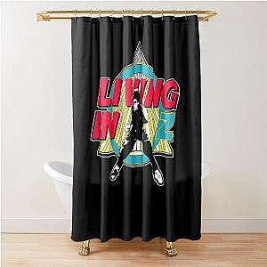 Rick Springfield 1983 Living in OZ Vintage 80s Shower Curtain