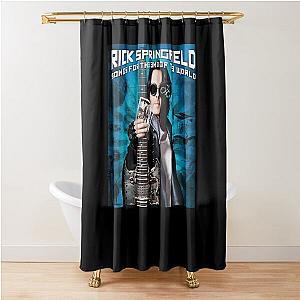 Rick Springfield songs for the end of the world Shower Curtain