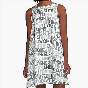 Jessie's Girl - Rick Springfield v.3 A-Line Dress