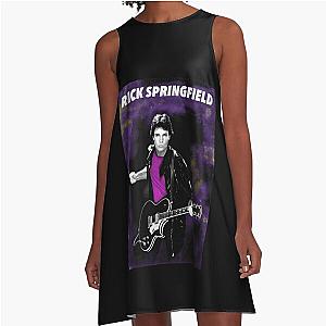 Rick Springfield Tributes A-Line Dress