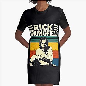 Rick Springfield Graphic T-Shirt Dress