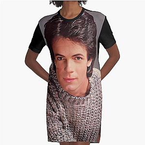 Rick Springfield Fan Club Graphic T-Shirt Dress