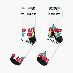 Rick Springfield 1983 Living in OZ Vintage 80s Socks