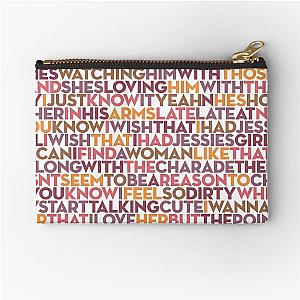 Jessie's Girl - Rick Springfield v.1 Zipper Pouch