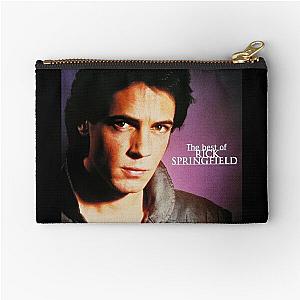 The best of rick springfield Zipper Pouch