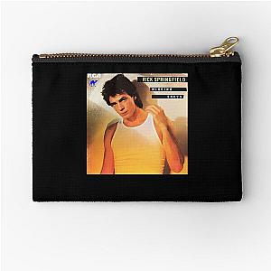 Rick Springfield missing shots unreleased Zipper Pouch