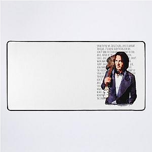 Rick Springfield Song Titles Desk Mat