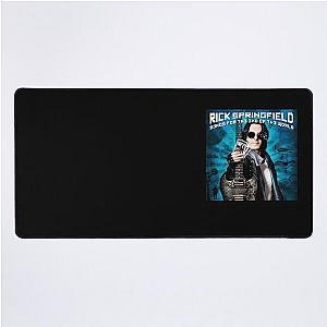 Rick Springfield songs for the end of the world Desk Mat