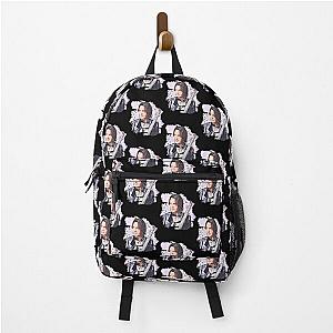 Rick Springfield Purple Music Notes Backpack