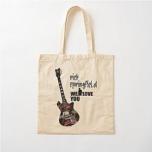 rick springfield sticker Cotton Tote Bag