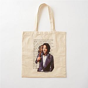 Rick Springfield Song Titles Cotton Tote Bag