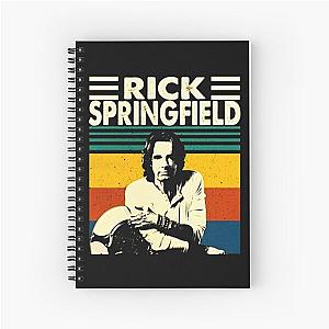 Rick Springfield Spiral Notebook