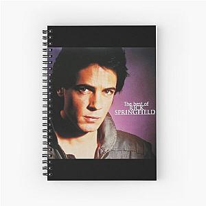 The best of rick springfield Spiral Notebook