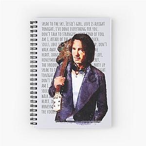 Rick Springfield Song Titles Spiral Notebook