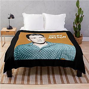 Ricky Nelson Singer Vintage  Throw Blanket