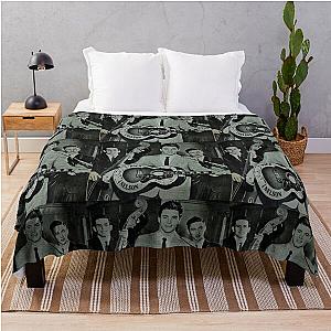 Ricky Nelson Rock N'Roll Star  Blue tint Throw Blanket