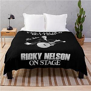 Yes I'm Old But I Saw Ricky Nelson On Stage Throw Blanket