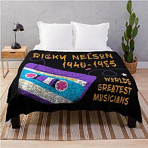 Ricky Nelson 1940 1985 Music cassette D54 Throw Blanket