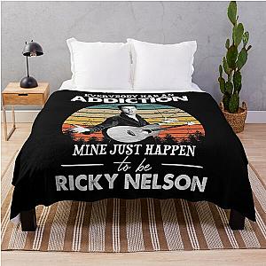 Everybody Has An Addiction Mine Just Happens To Be Ricky Nelson Throw Blanket