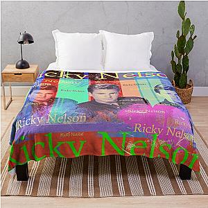 Actor and musician Ricky Nelson, portrait Throw Blanket