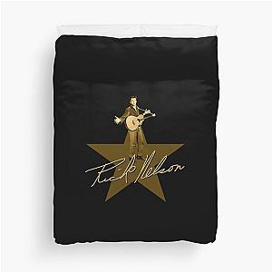 Ricky Nelson Signature Classic T-Shirt Duvet Cover