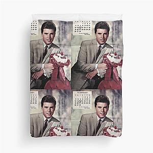 RICKY NELSON Valentine's Day 1961 Duvet Cover