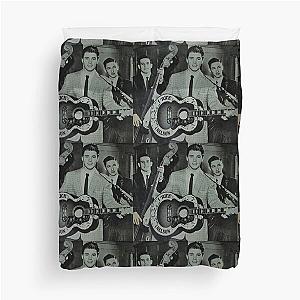 Ricky Nelson Rock N'Roll Star  Blue tint Duvet Cover