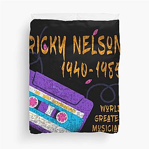 Ricky Nelson 1940 1985 Music cassette D54 Duvet Cover