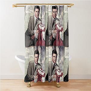 RICKY NELSON Valentine's Day 1961 Shower Curtain