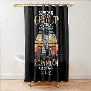 Some Of Us Grew Up Listening To Ricky Nelson The Cool Ones Still Do Vintage Shower Curtain