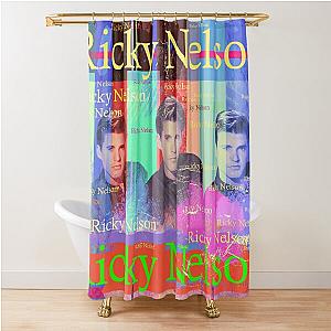 Actor and musician Ricky Nelson, portrait Shower Curtain