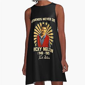 Classic Ricky Nelson Legend Never Die Essential T-Shirt A-Line Dress