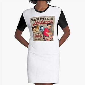 Ricky Nelson - The Classic Country Collection Graphic T-Shirt Dress